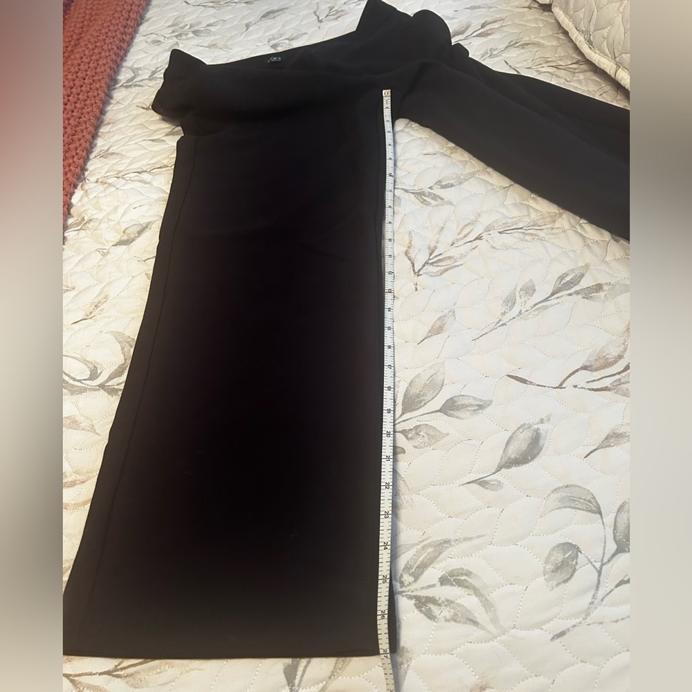 LOFT Black Wide Leg Women's Pants - Picture 9 of 11